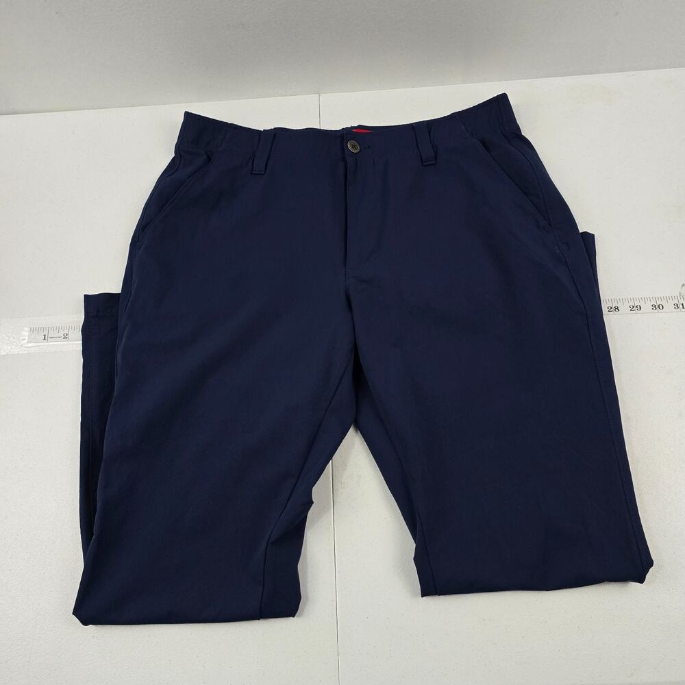 UA Under Armour golf‎ pants 36x30 blue 1291219 mens chino 5678